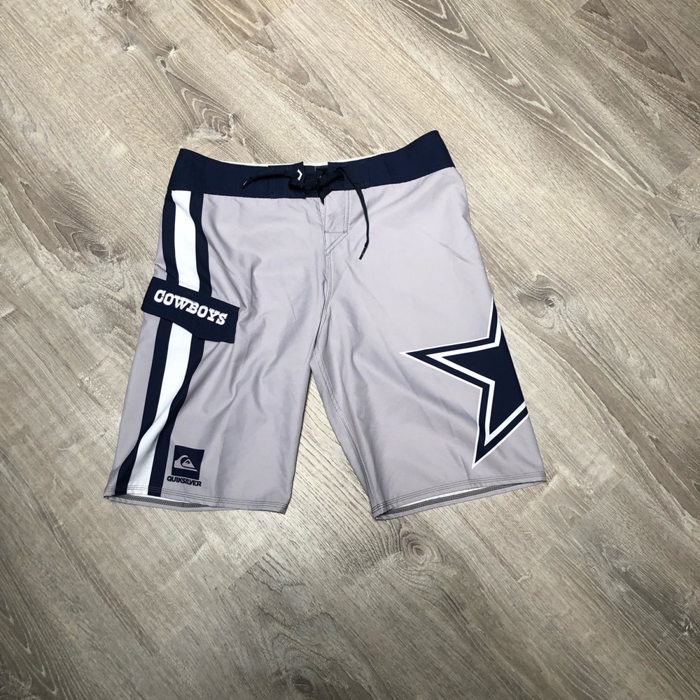 Dallas Cowboys Quiksilver board shorts